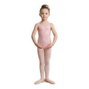ABT Pink Leather Ballet Slippers Girls 1.5